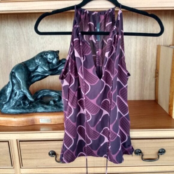 Gucci Equestrian Horse Bit Print Silk Blouse - Picture 4 of 16